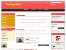 Tablet Screenshot of lieblingsshop.de